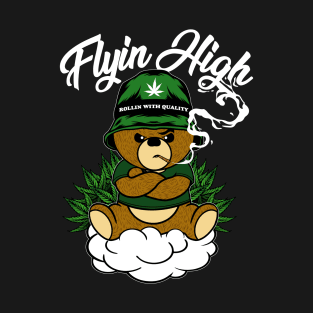 flying high teddy bear T-Shirt