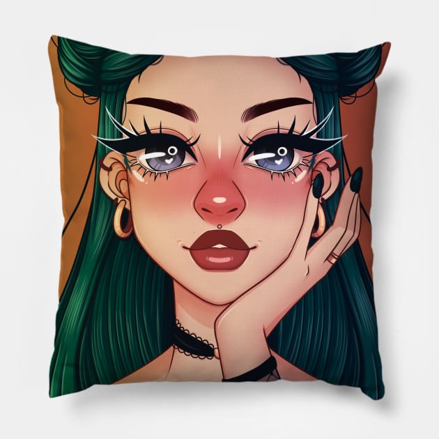 Santana Pillow by PeppermintKamz