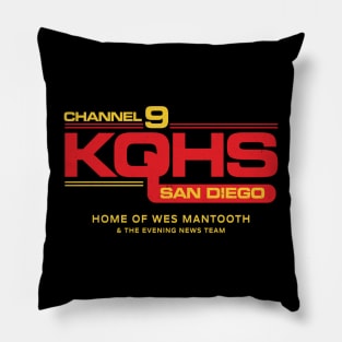 Channel 9 KQHS San Diego - Home of Wes Mantooth Pillow