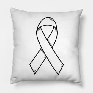 Ribbon cancer Pillow