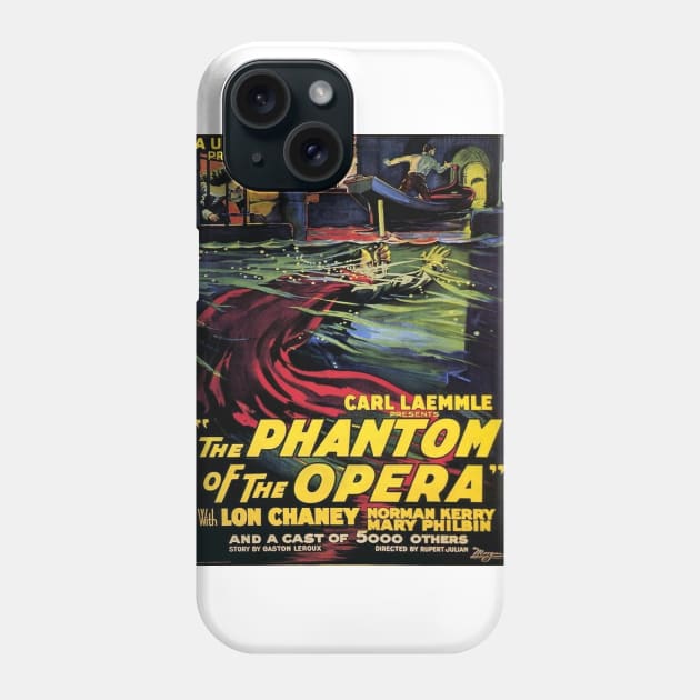 phantom of the opera Phone Case by mowpiper33