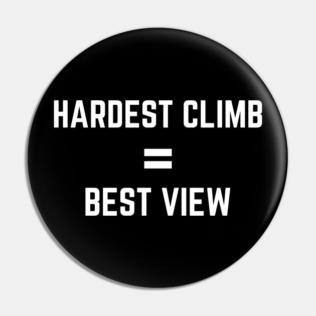 Hardest Climb Best View Pin by Climbinghub