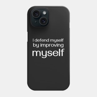 This is how i defend my self | Sidney Poitier Phone Case