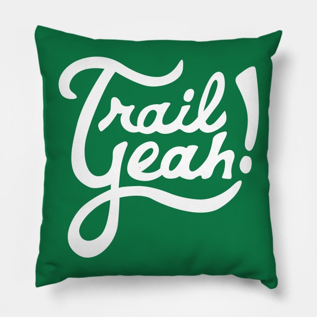 Trail Yeah Pillow by PodDesignShop