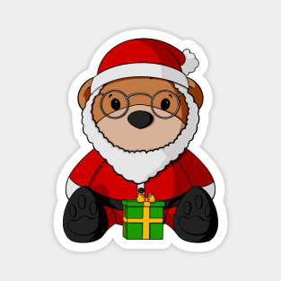 Santa Claus Teddy Bear Magnet