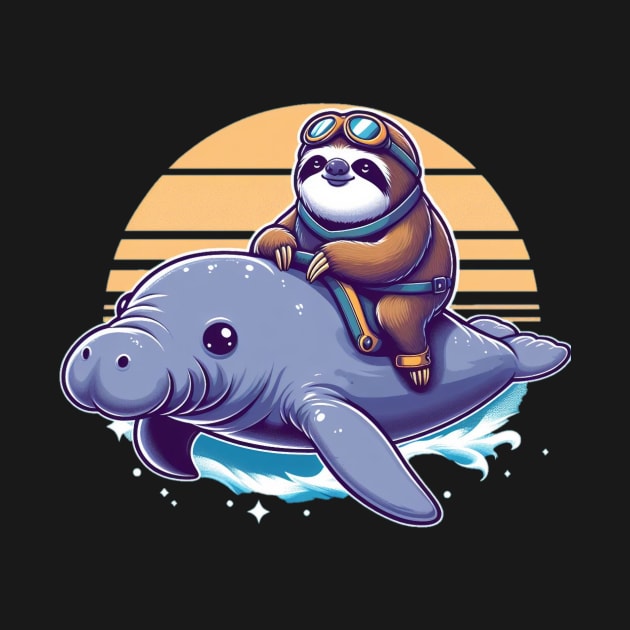 Manatee Sloth by Jason's Finery