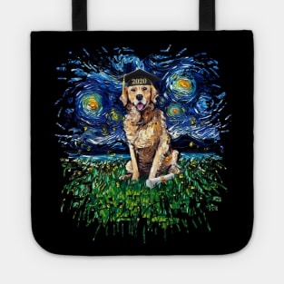 Golden Retriever Night 2020 Graduation splash version Tote