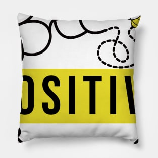 Bee Positive Pillow