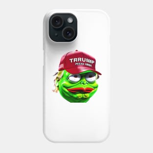 TrumpPepe: The Unstumpable Pepe Trump Sticker! Phone Case