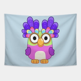 Funny Owl Tapestry