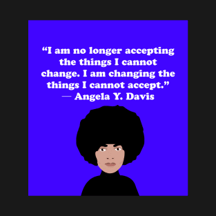 Angela Davis Quote T-Shirt