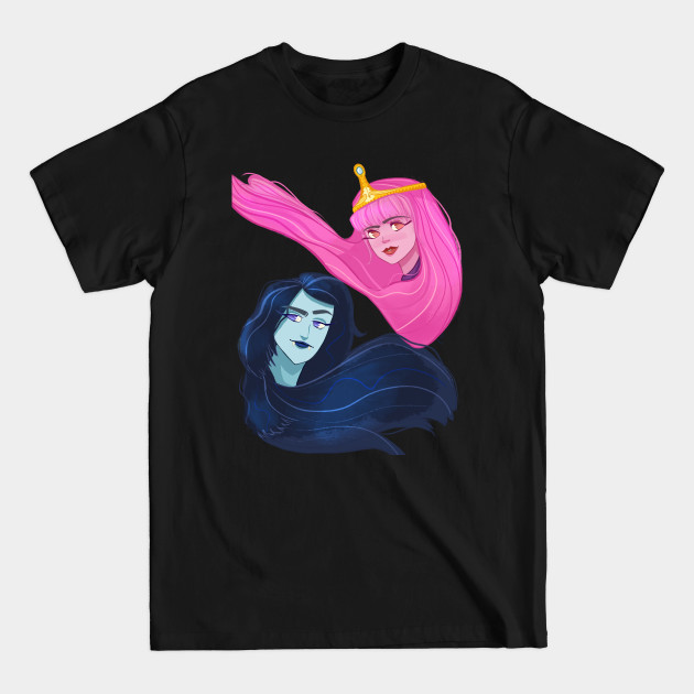 Disover A Princess and a Vampire - Adventure Time - T-Shirt