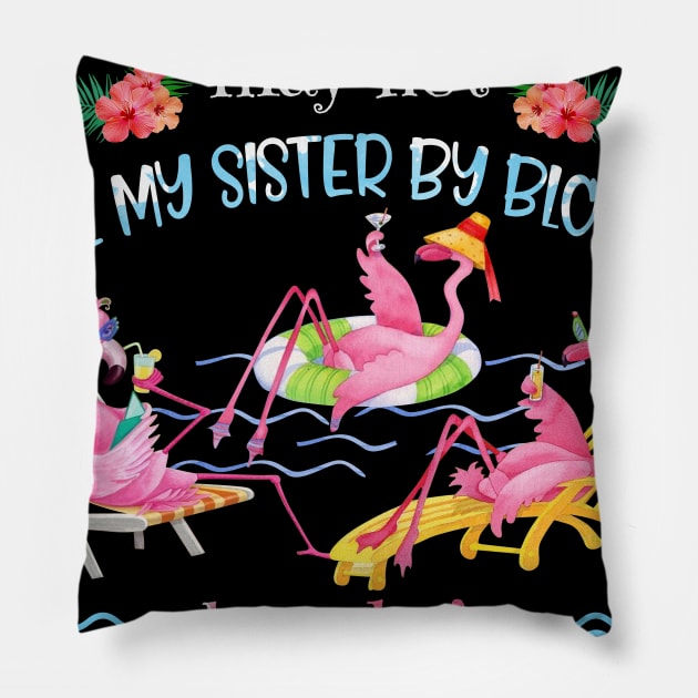 My Best Friend Is My Sister By Heart Pillow by Kaileymahoney