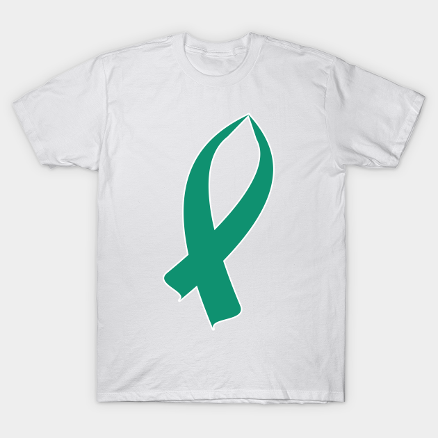 Discover Awareness Ribbon (Teal) - Awareness Ribbon - T-Shirt