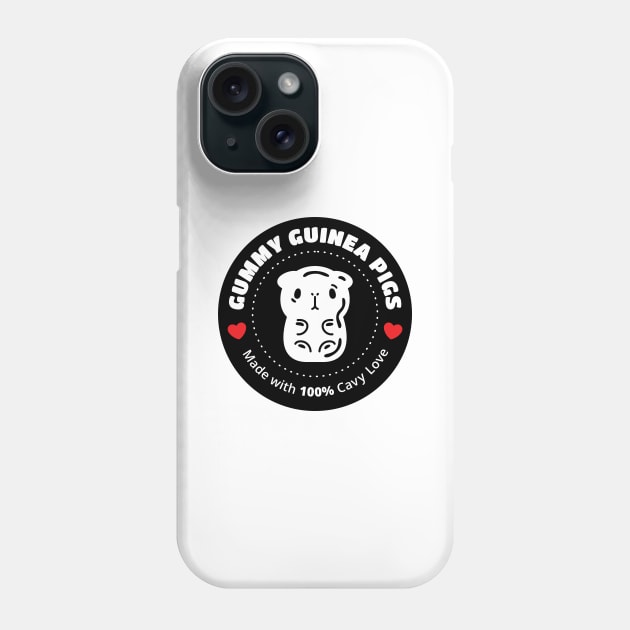 Bubu and Moonch, Gummy Guinea Pigs, White Shirts Only Phone Case by Noristudio