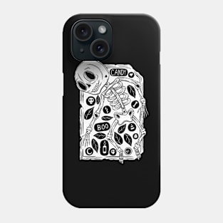 Skeleton Halloween Tombstone Phone Case