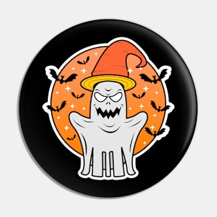 Ghost! Halloween Costume Pin