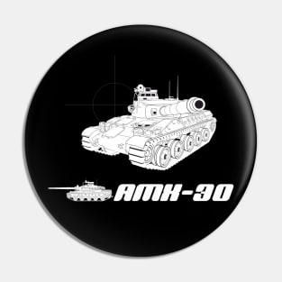 AMX-30 French main battle tank Pin