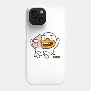 KakaoTalk Friends Hello! Ryan (Apeach & Tube) Phone Case