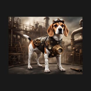 Steampunk Beagle T-Shirt