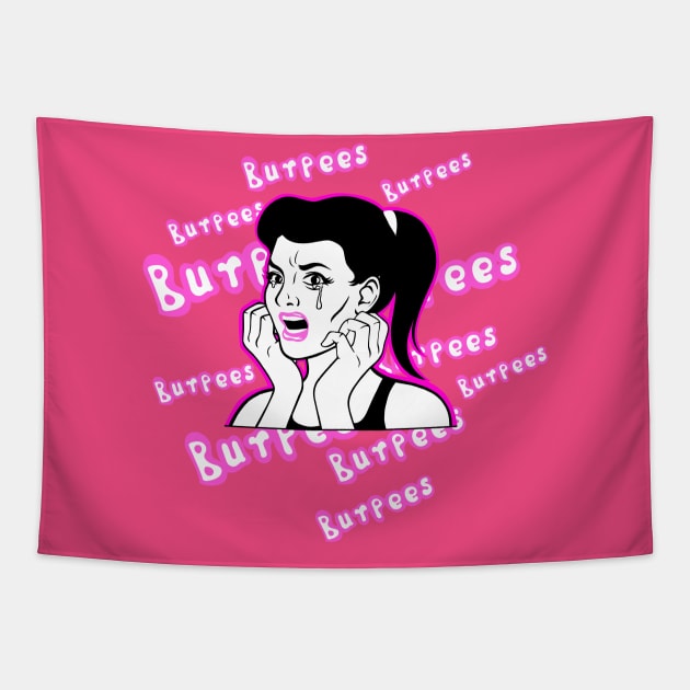 Burpees Tapestry by TimAddisonArt