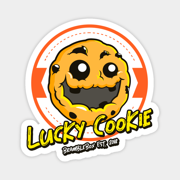 Lucky Cookie Magnet by BrambleBoxDesigns