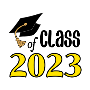 Black and Yellow Class of 2023 T-Shirt