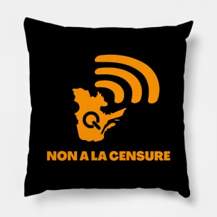 Radio Quebec non a la censure Pillow