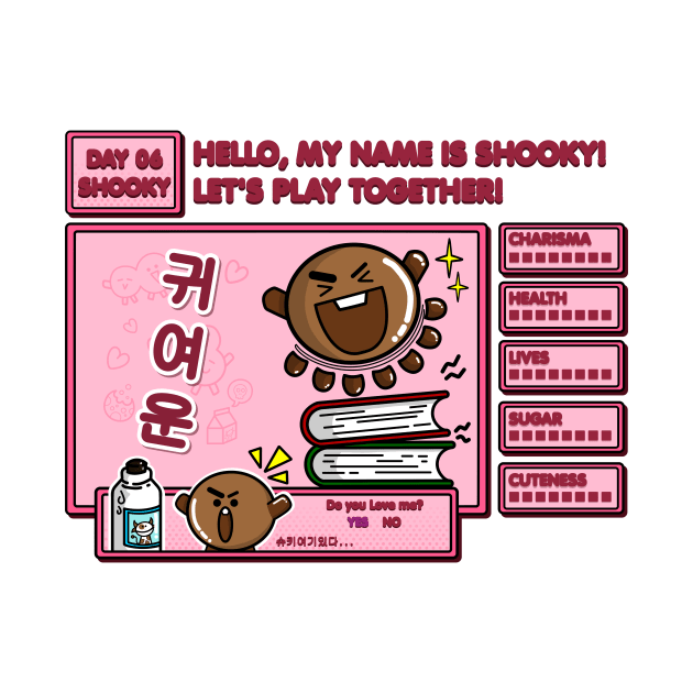 BT21- Shooky Game Style by Innsmouth