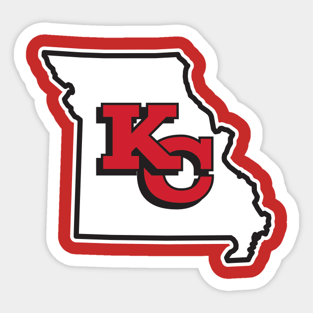Kansas City Chiefs Girl Window Decal Sticker, Custom Made In the USA