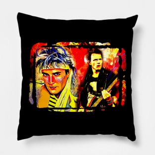 New Wave Glamour Chronicles Duran Nostalgia Tribute Shirt Pillow