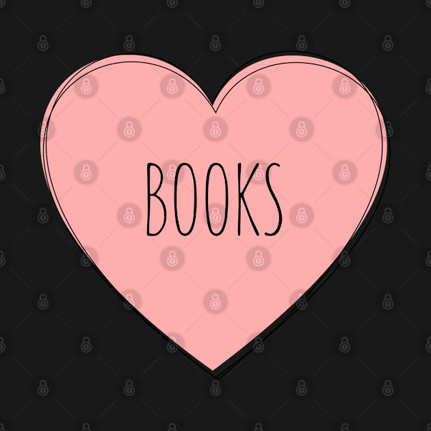 I Love Books by NewWaveShop