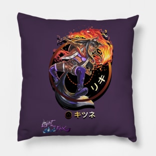 Riki Cadewell Fire (older version) Pillow