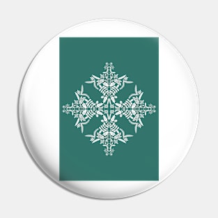 Christmas Snowflake Pin