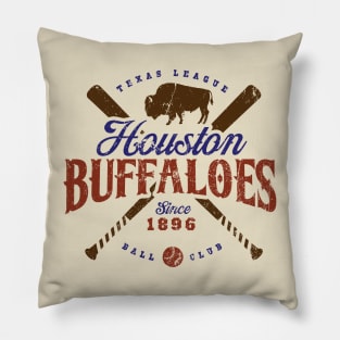 Houston Buffaloes Pillow