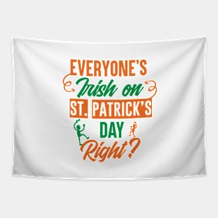 Happy St. Patrick's Day Tapestry