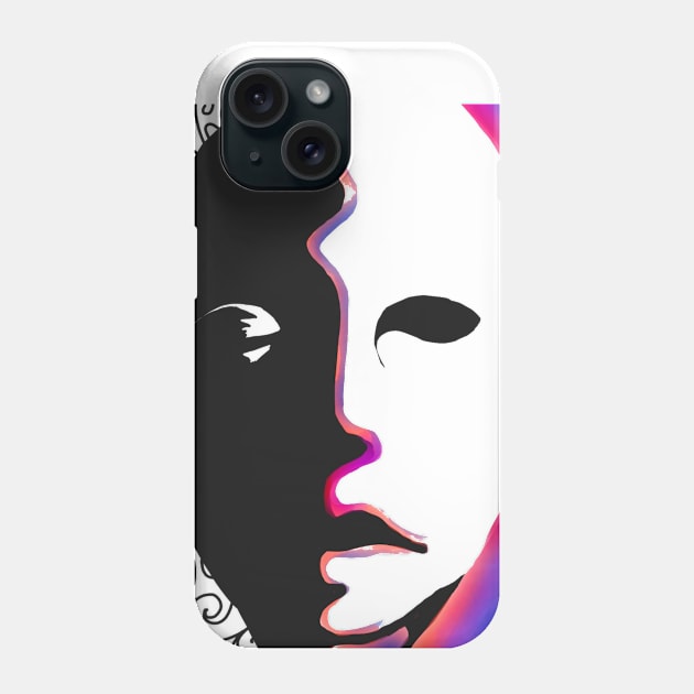 Silhouette face Phone Case by Chander