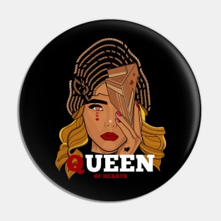 Queen Of Hearts Pin