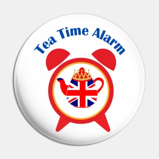 Great Britain Tea Time Alarm Pin