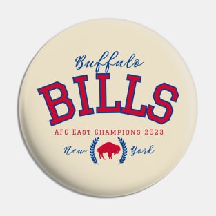 Vintage Buffalo Bills AFC East Champs Pin