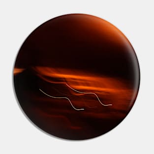 Orange fire blurred lights Pin