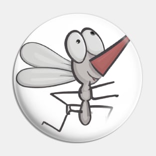 Cute Mosquito Drawing Pin