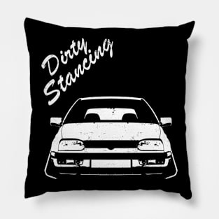 stance tuning dirty stancing very low car Pillow