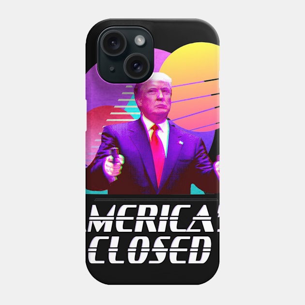 America's Closed Phone Case by tshirtnationalism