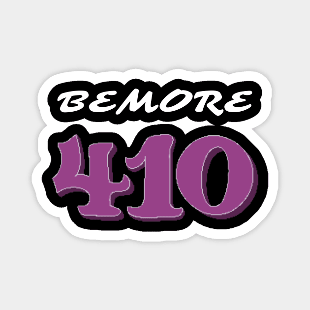 BMORE 410 DESIGN Magnet by The C.O.B. Store