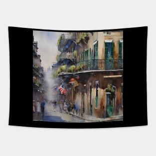 Memories of New Orleans - Bourbon Street Tapestry