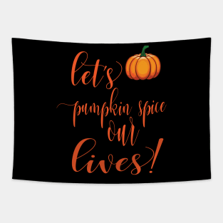 Pumpkin Quote Tapestry