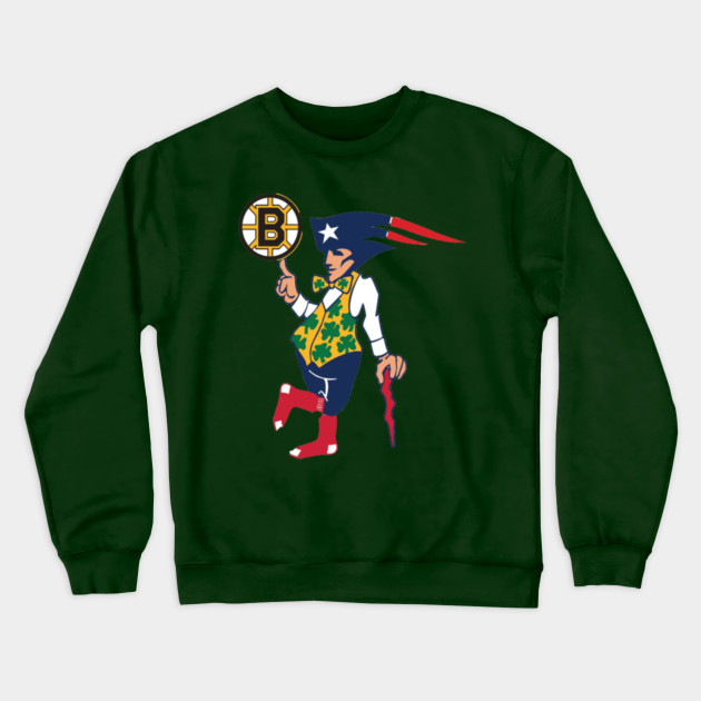 Boston Sports Teams Logos Mascots Boston Sports Teams Logos Mascots Crewneck Sweatshirt Teepublic Au