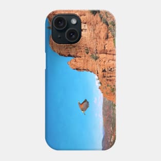 Red Shouldered Hawk in Sedona Arizona Phone Case