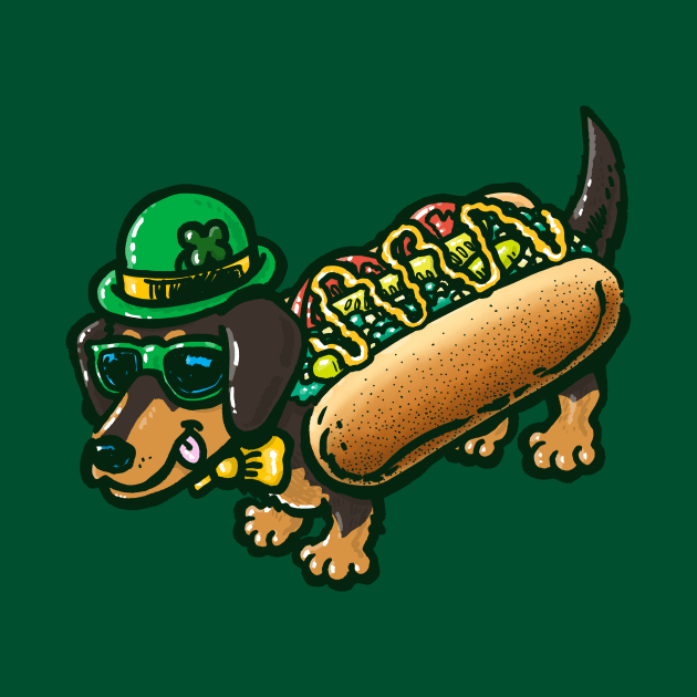 St Patricks Day Chicago Dog by nickv47